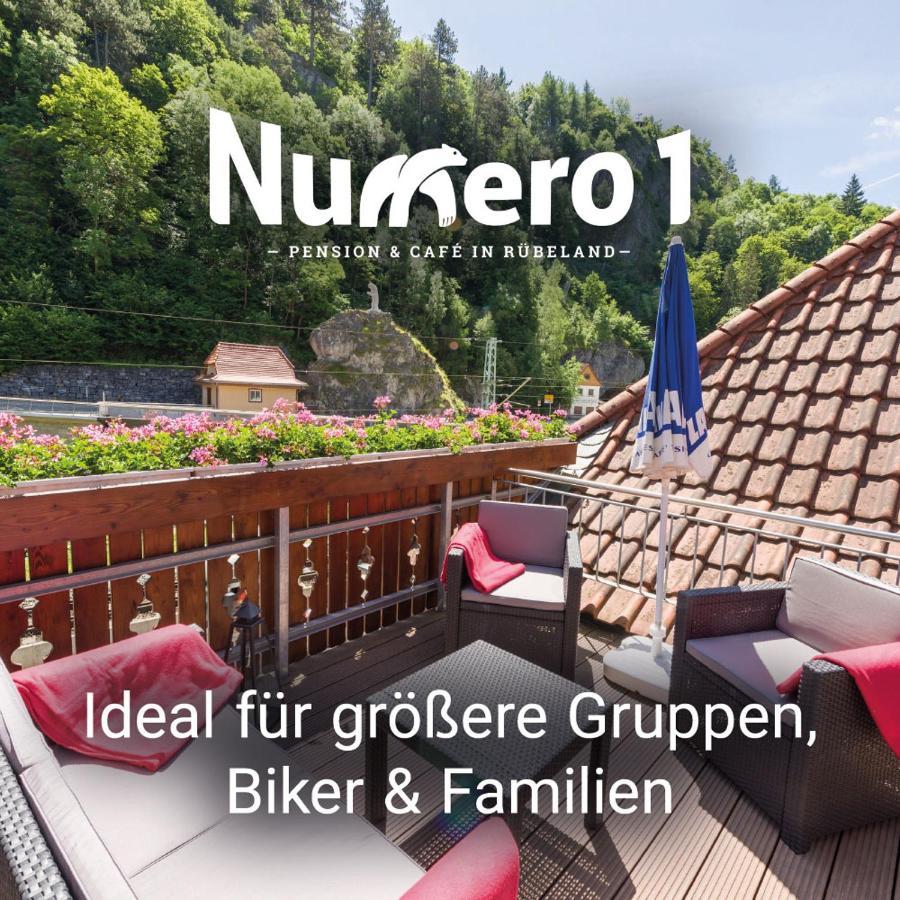 Numero1-Pension Und Cafe Rubeland Exterior photo