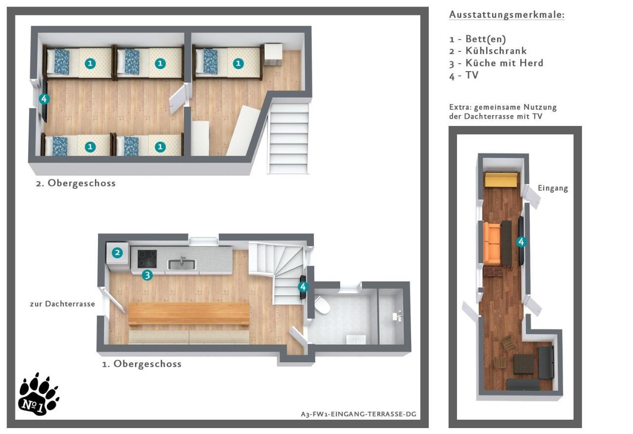 Numero1-Pension Und Cafe Rubeland Exterior photo